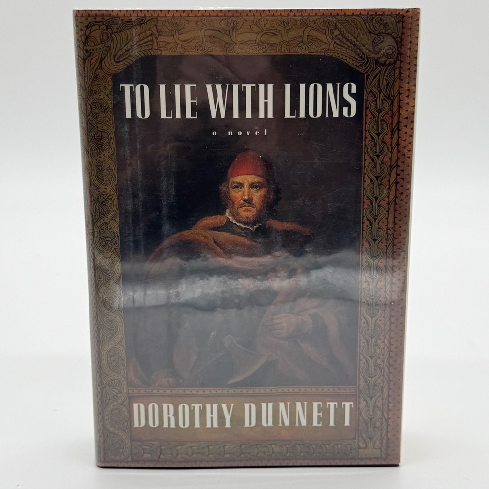 To Lie With Lions Dorothy Dunnett First American Edition Hardcover 1996 Knopf